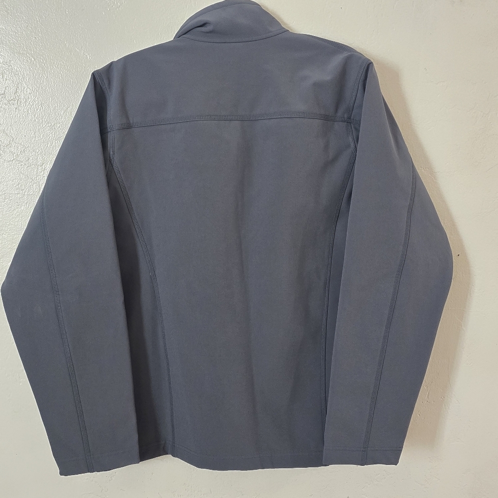Patagonia Gray Leeway Windproof Softshell Fleece … - image 4